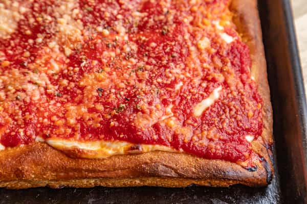 Upside Down Sicilian Pizza