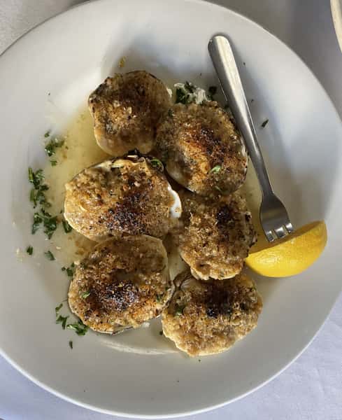 Clams Oreganata