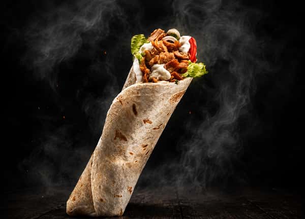 Chicken Shawarma Roll Up