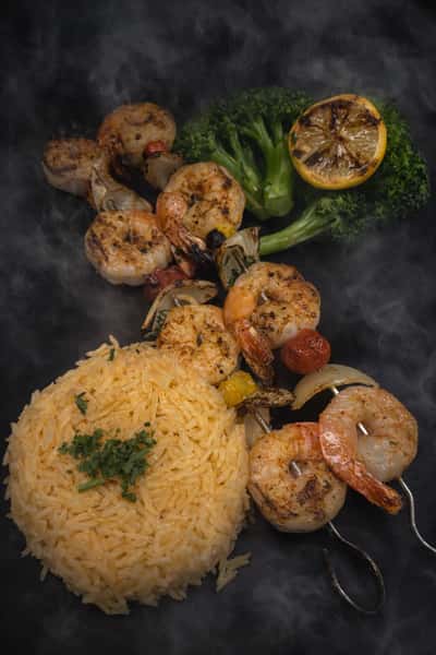 Grilled Shrimp Skewer