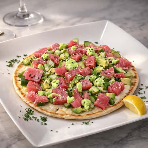Ahi Tuna Flat Bread
