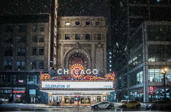 Chicago in the Snow