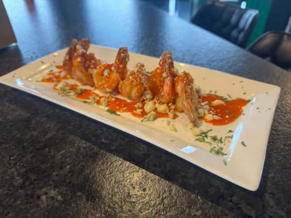 SWEET THAI BUFFALO N' BLU SHRIMP