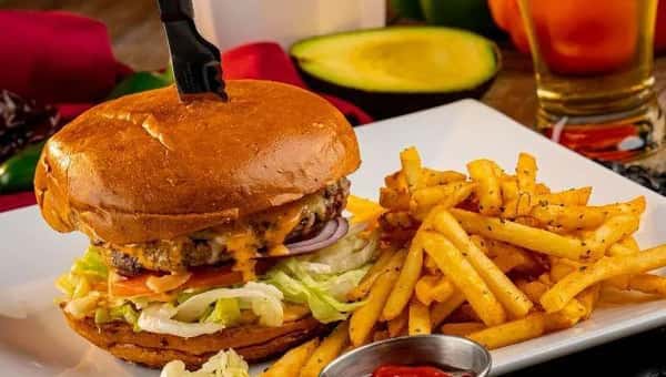 El Primo Burger Combo