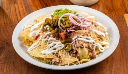 Bean And Cheese Nachos