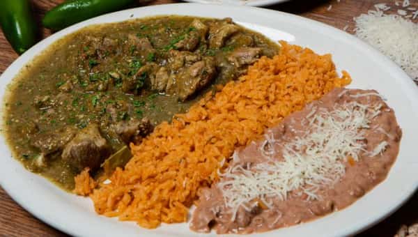 Chilé Verde Plate