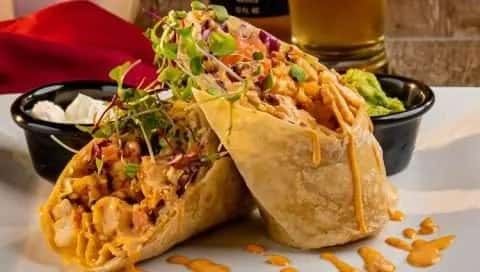 Seafood Burrito Serves 6