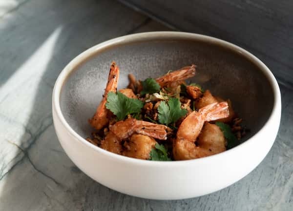 Fried Chili Prawns