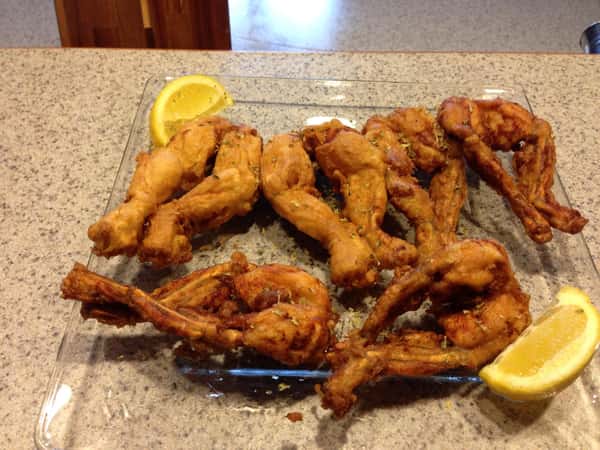 Deep Fried Frog Legs ( we call them "Husky Hoppers")