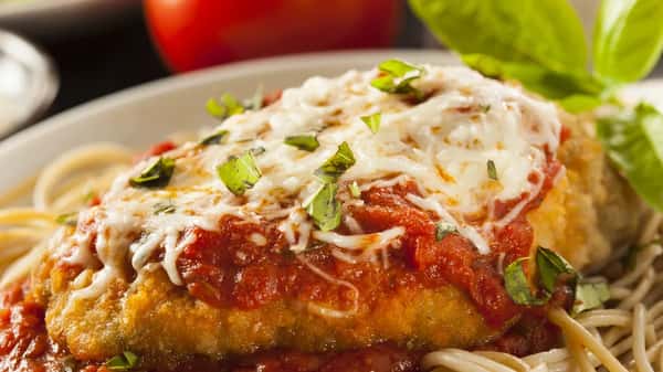 North Atlantic Haddock Golden Fried and topped with Amy's Sauce and a mix of Mozzarella & Provolone.