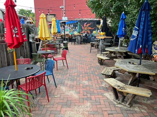 Outside Area With Umbrella