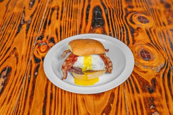 Bacon, Egg & Cheese Burger