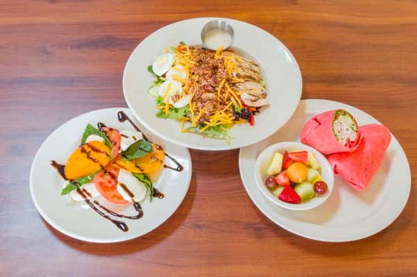 Plates of food