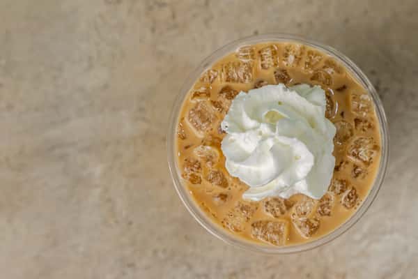 Hot Coffee with ice cream