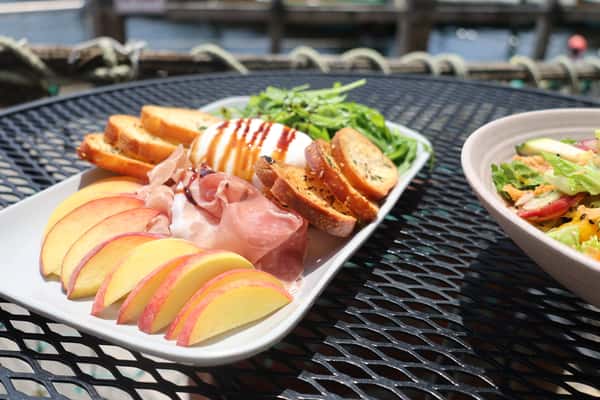Peach Burrata