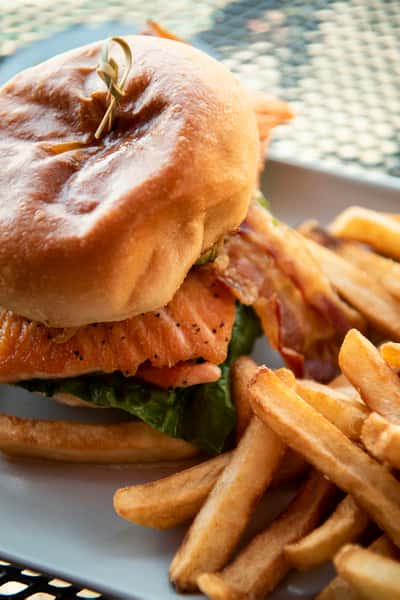 Blackened Salmon BLTA