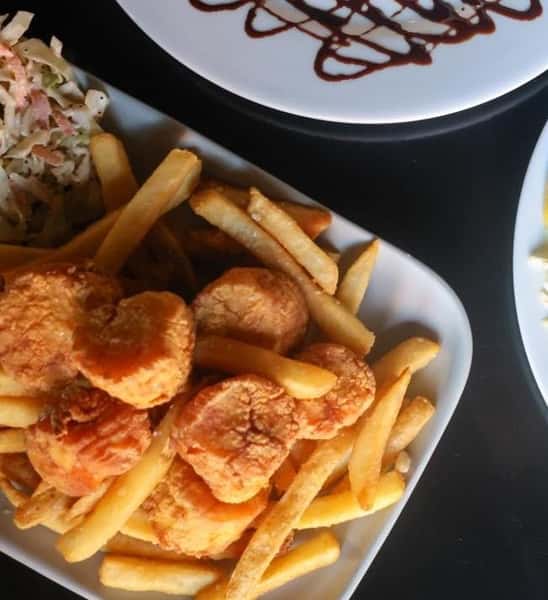 FRIED SCALLOPS PLATER