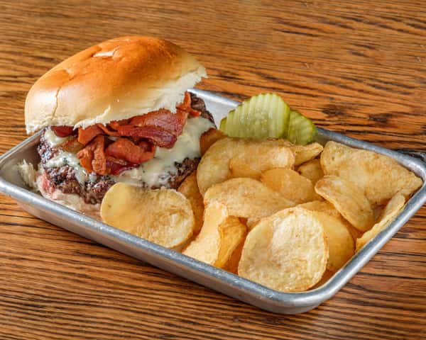 Bacon and Blue Burger