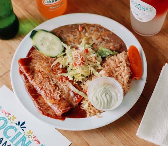 Red Enchiladas