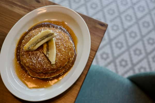 Bananas Foster Pancakes