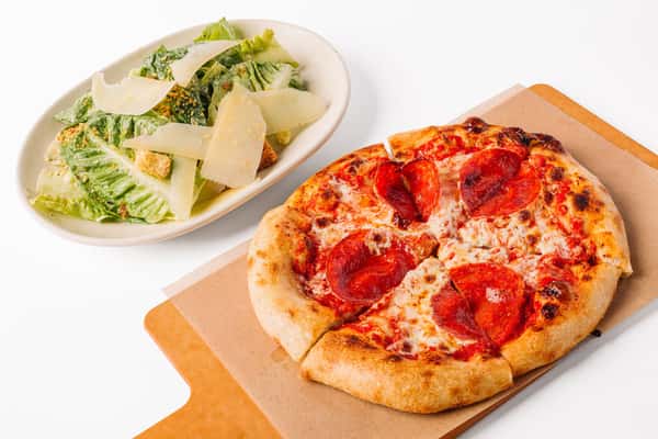 HALF PIE + HALF SALAD