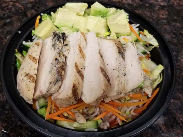 chicken salad with carrots