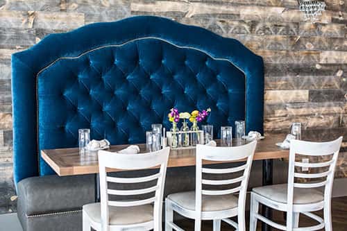 private seating area