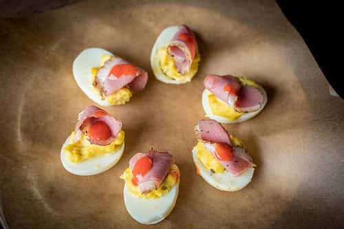 deviled eggs