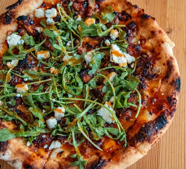 Buffalo Bill Chicken Pizza