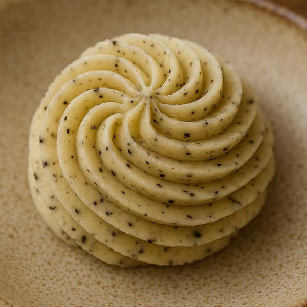 Herbed Truffle Butter with Black Truffle Slices