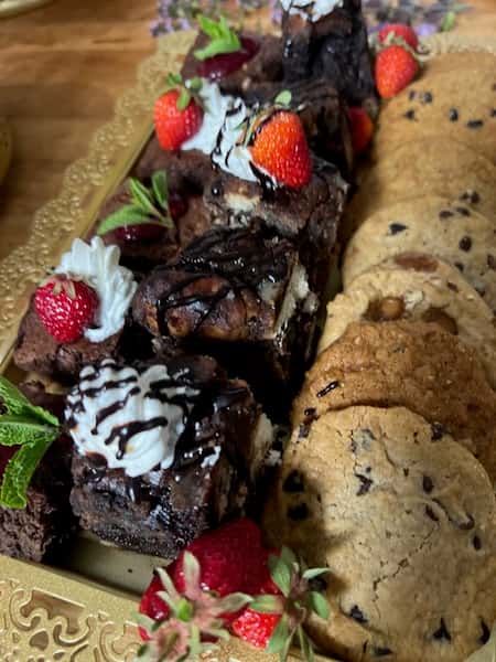 dessert tray