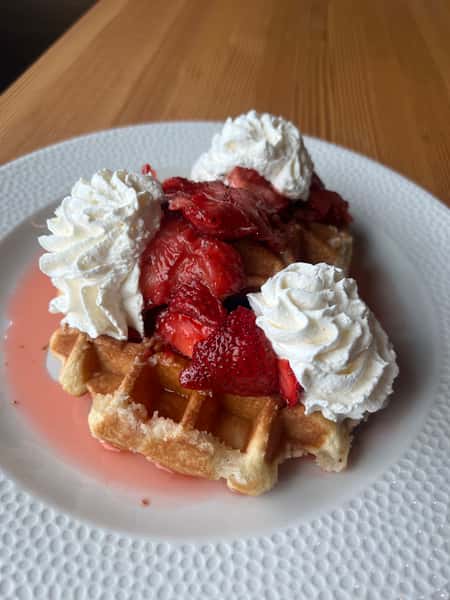 Strawberry Waffles