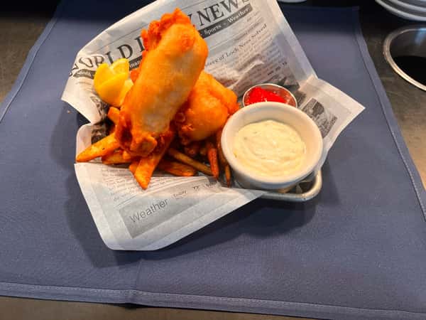 Alaskan Cod & Chips