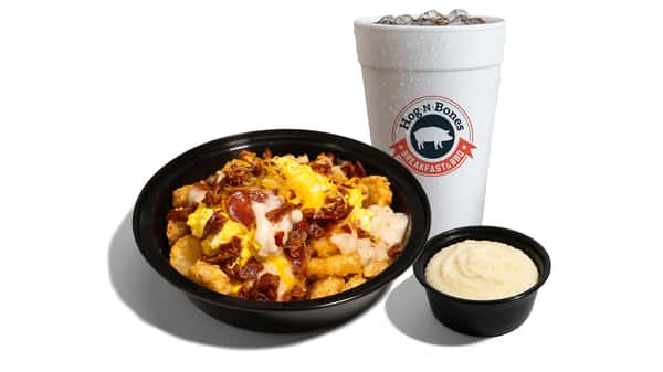 Loaded Hashbrown Bowl Combo