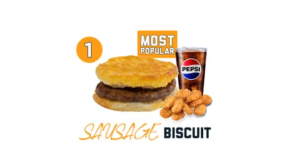 Sausage Patty Biscuit Meal