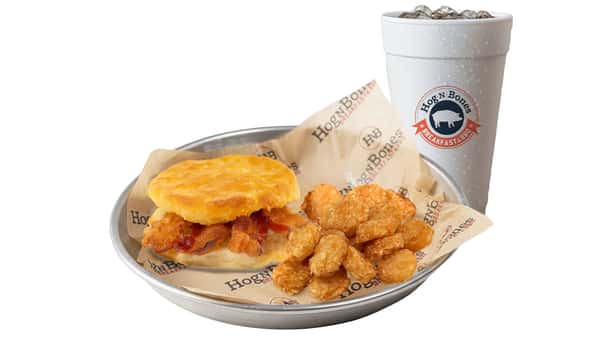 #2 Bacon Biscuit Meal