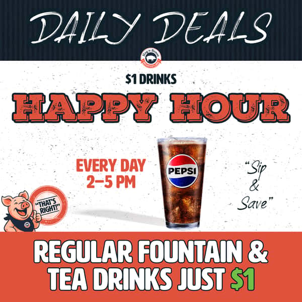 Daily Happy Hour