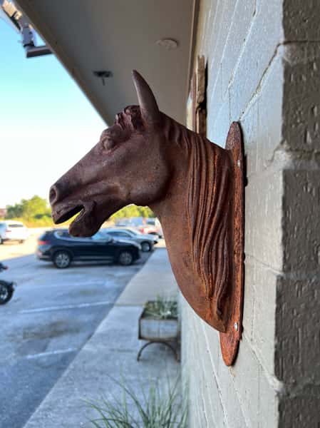 horse wall mount