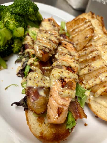 Salmon BLT