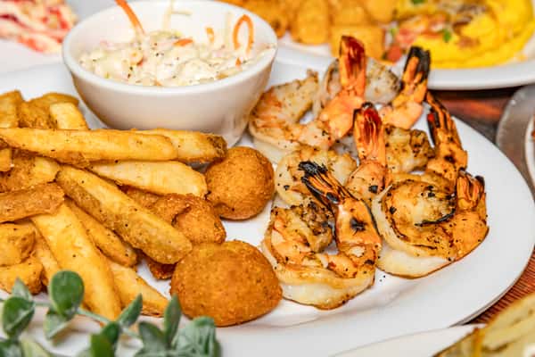 Grilled Shrimp Platter