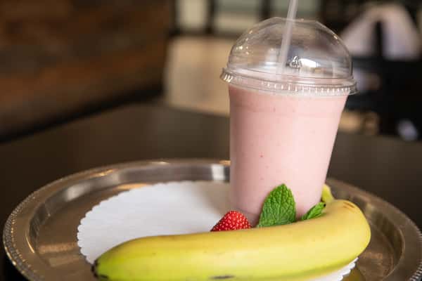 Refreshing and freshly made drink
