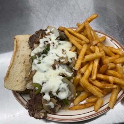 Cheesesteak fries