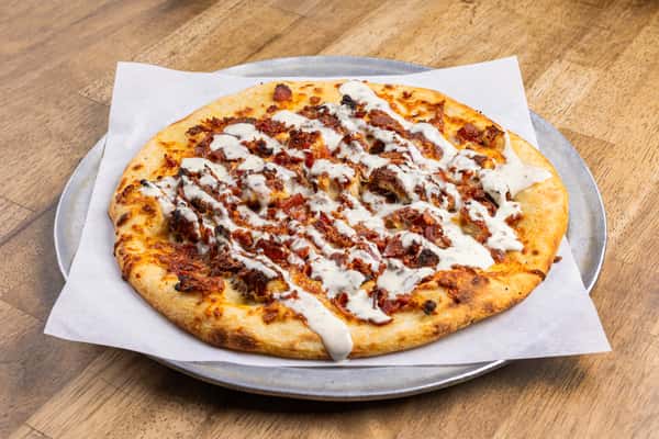 Bacon Chicken Ranch Pizza