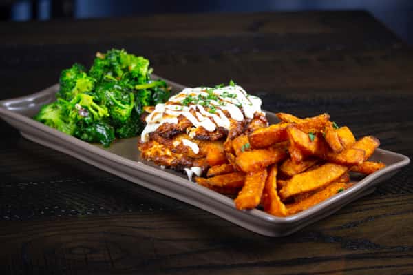 Bacon Cheddar Chicken Stack