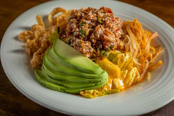 Hawaiian Ahi Poke Tacos