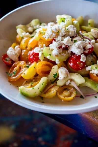 tomato cucumber salad