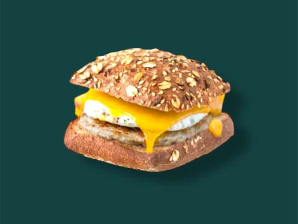 Sausage Patty & Egg W/ Cheese On Multigrain Ciabatta