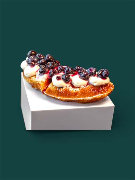 Blueberry Croffle