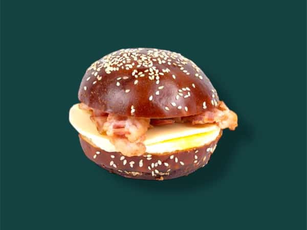 Double Bacon Egg Brioche