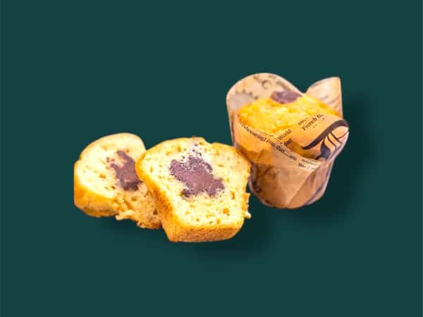 Banana Muffin w/ Nutella Filling